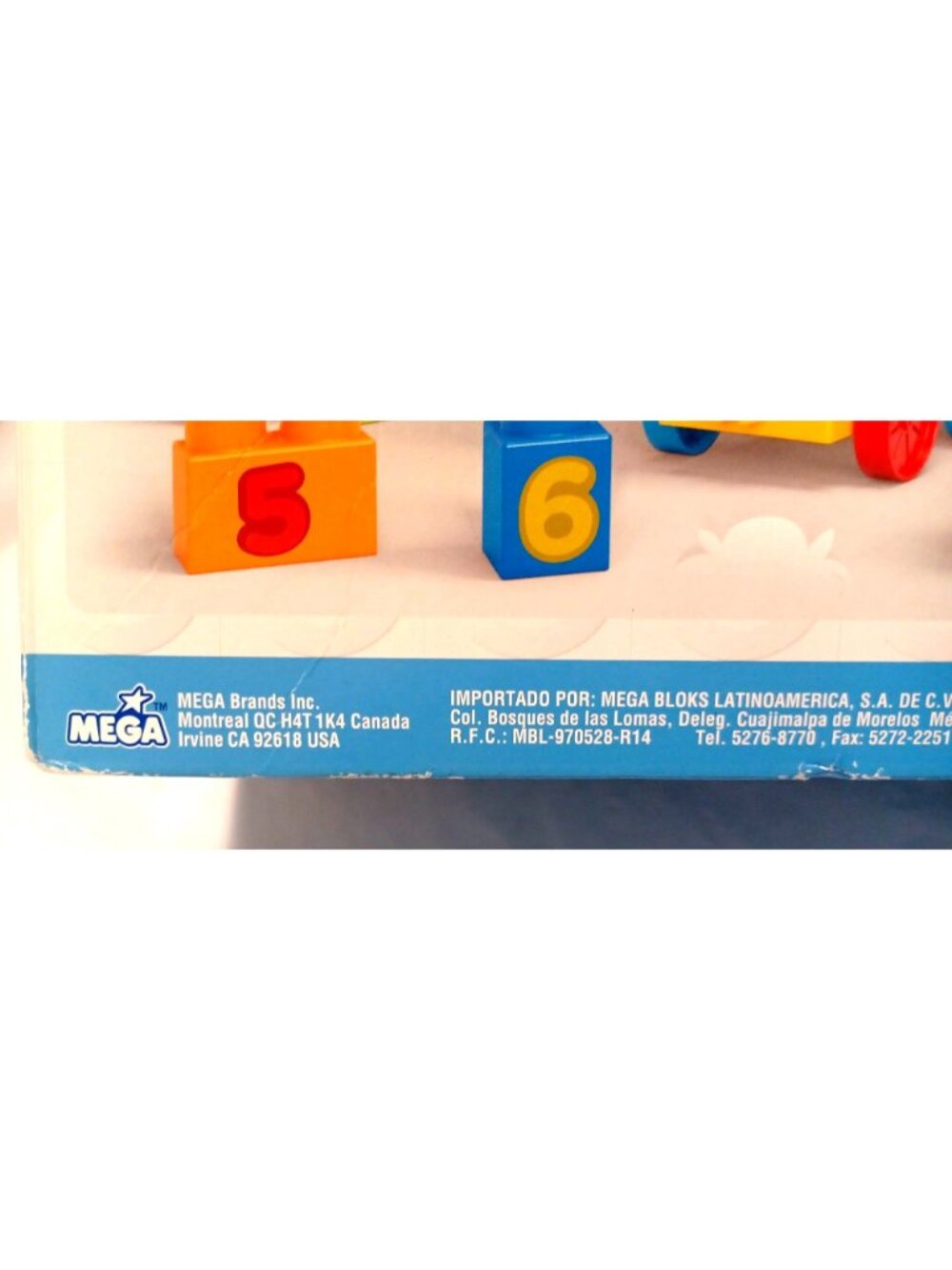 Mega Bloks First Builders 123 Learning Train Building Blocks Toy 50 Pcs Ages 1-5 - Picture 5 of 7